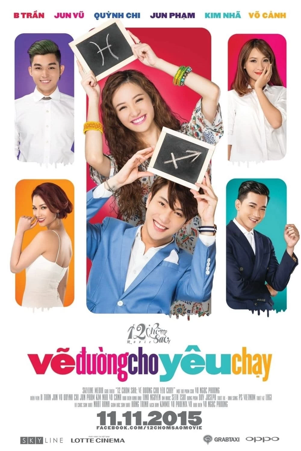 Xem phim 12 Chòm Sao: Vẽ Đường Cho Yêu Chạy - Zodiac 12: Five Steps of Love (2015)