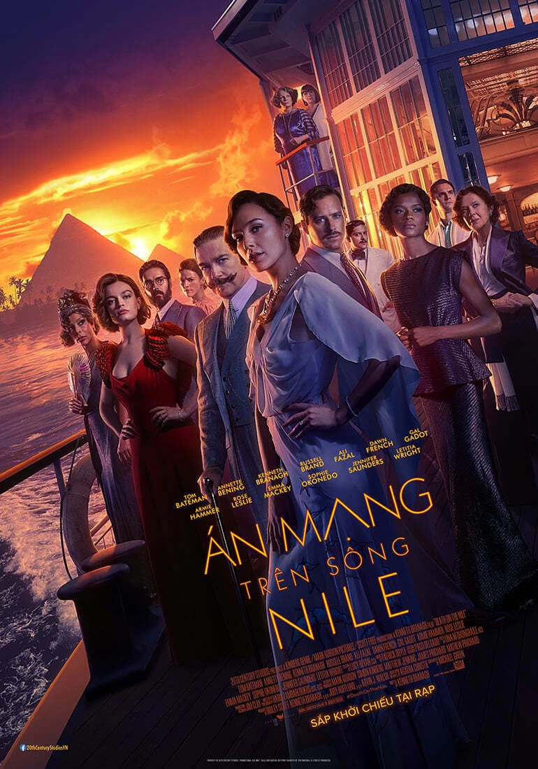 Xem phim Án Mạng Trên Sông Nile - Death on the Nile (2022)