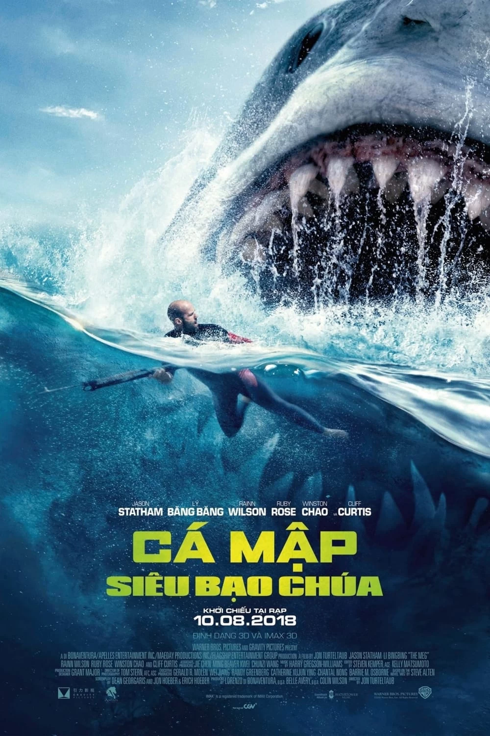 Xem phim Cá Mập Siêu Bạo Chúa - The Meg (2018)