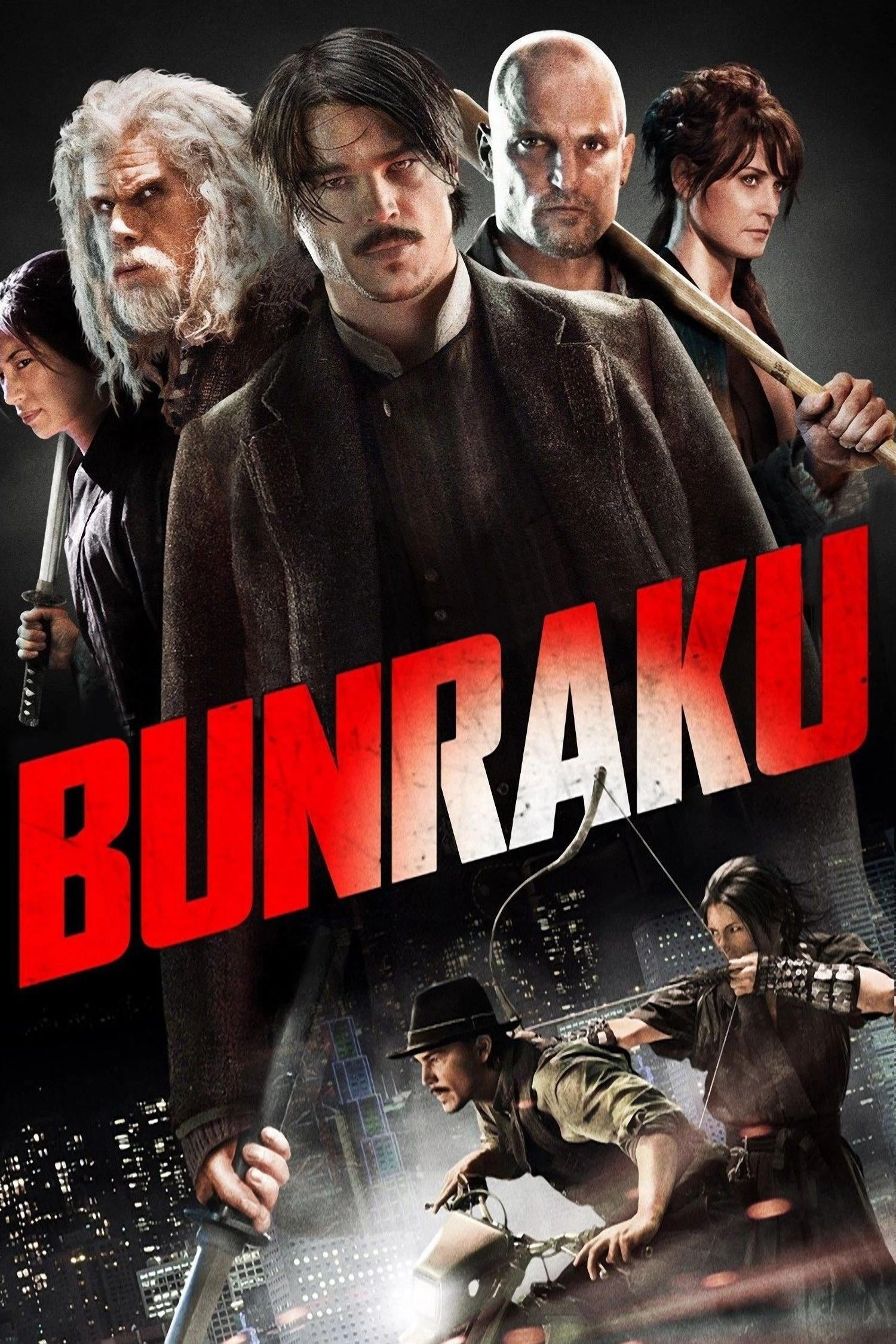 Xem phim Chàng Cao Bồi Và Samurai - Bunraku (2010)