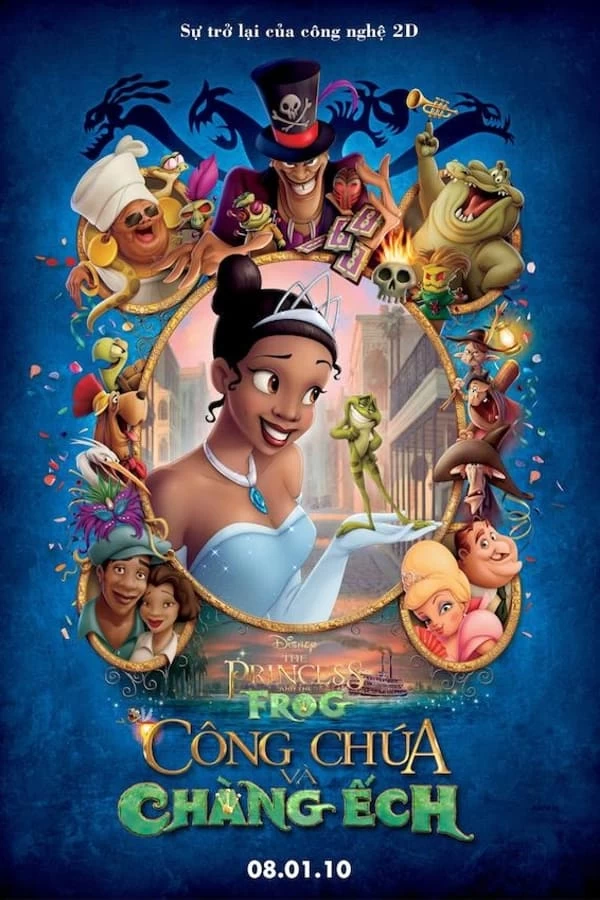 Xem phim Công Chúa và Chàng Ếch - The Princess and the Frog (2009)