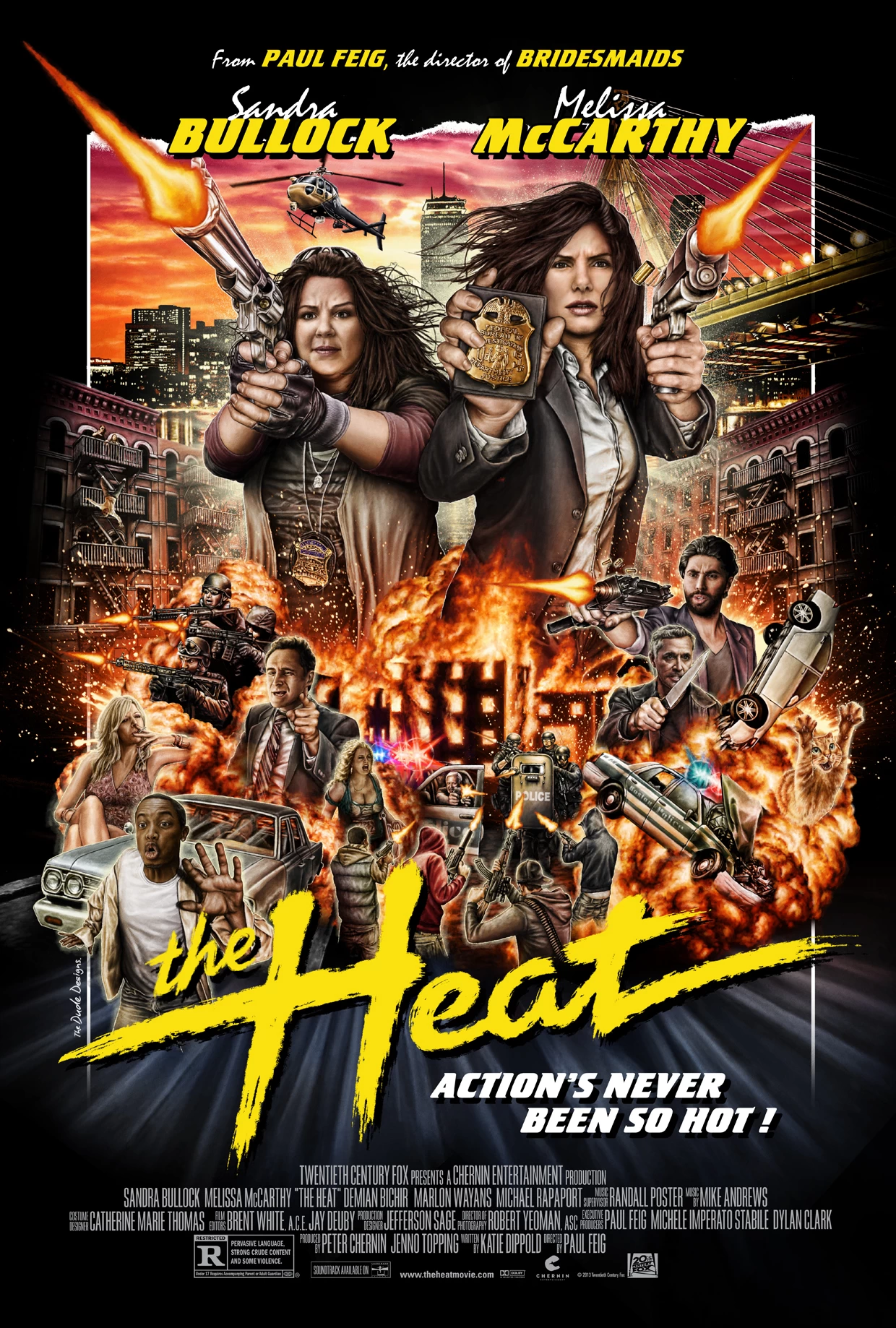 Xem phim Cuộc Chiến Nảy Lửa - The Heat (2013)