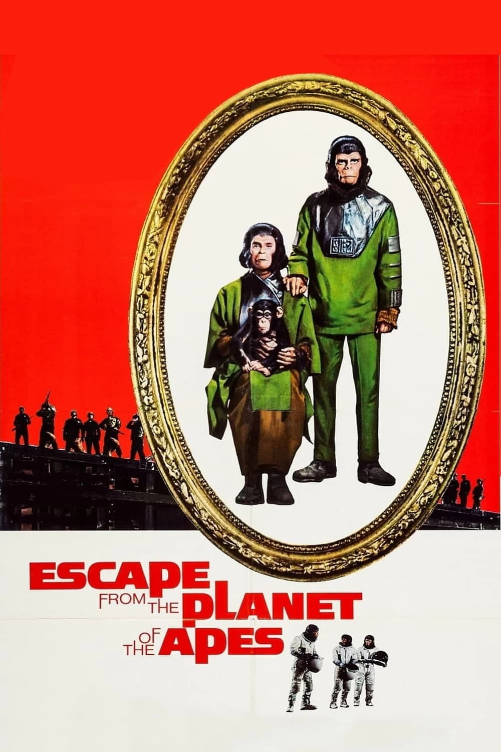 Xem phim Đào Thoát Khỏi Hành Tinh Khỉ - Escape from the Planet of the Apes (1971)