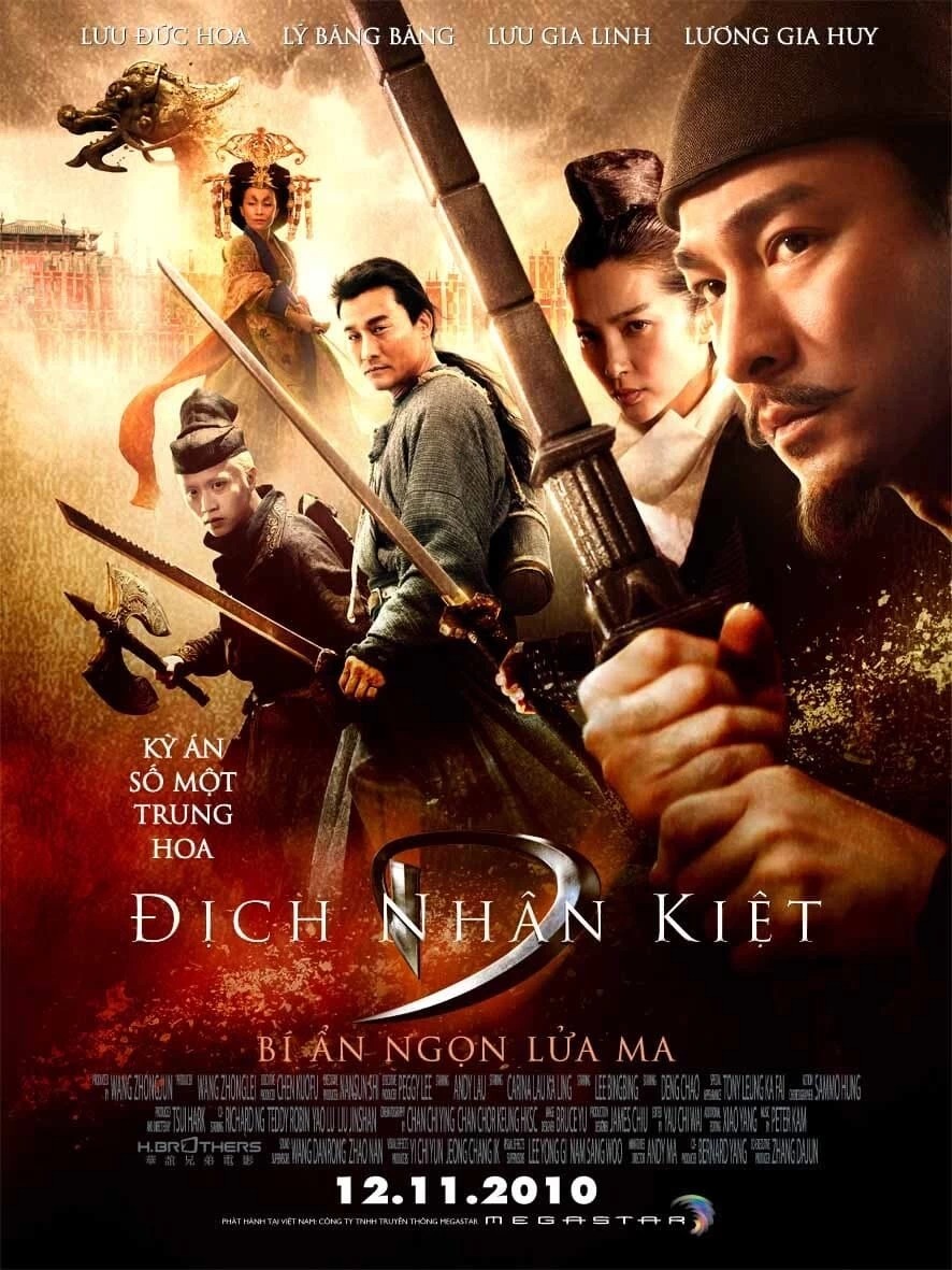 Xem phim Địch Nhân Kiệt: Bí Ẩn Ngọn Lửa Ma - Detective Dee and the Mystery Of the Phantom Flame (2010)