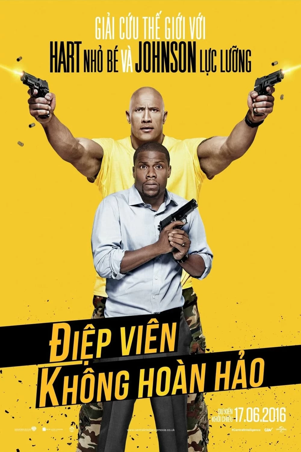 Xem phim Điệp Viên Không Hoàn Hảo - Central Intelligence (2016)