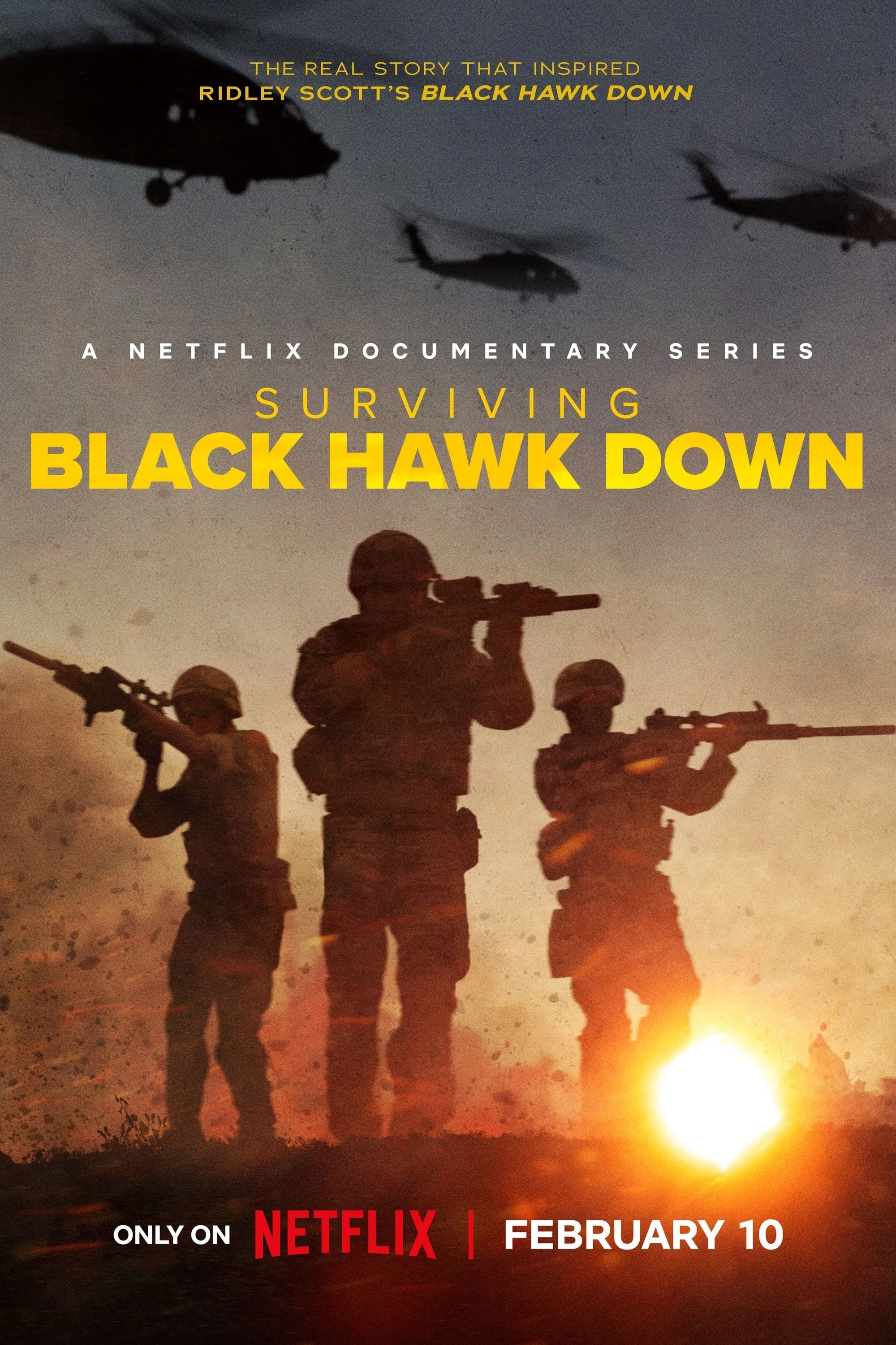 Xem phim Diều Hâu Gãy Cánh: Sống Sót Sau Trận Chiến - Surviving Black Hawk Down (2025)