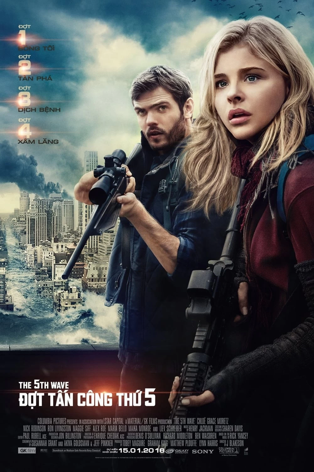 Xem phim Đợt Tấn Công Thứ 5 - The 5th Wave (2016)