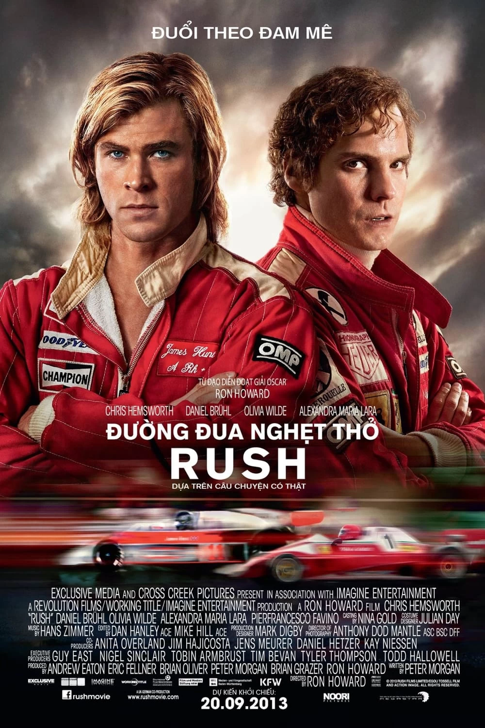 Xem phim Đường Đua Nghẹt Thở - Rush (2013)