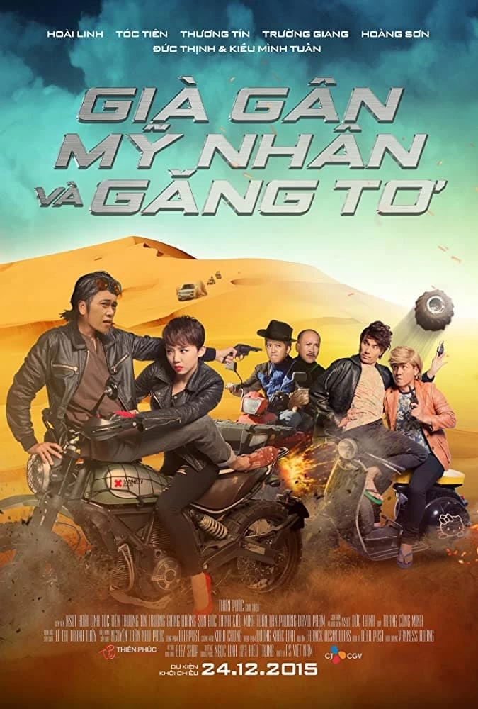 Xem phim Già Gân, Mỹ Nhân Và Găng Tơ - Gia Gan, My Nhan va Gang To (2015)