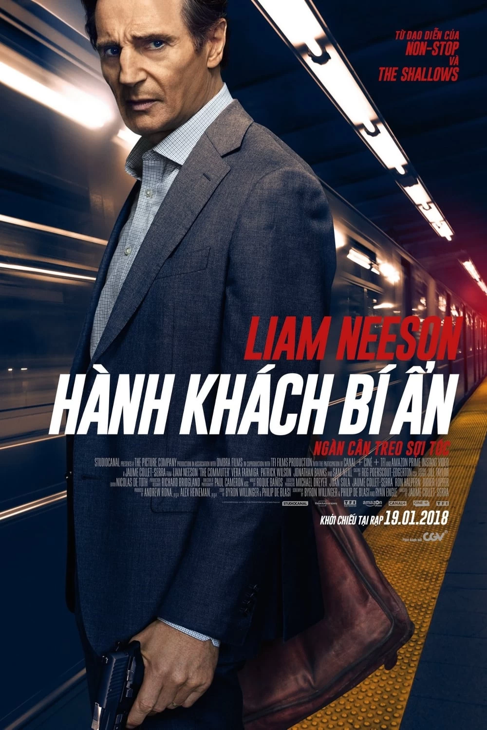 Xem phim Hành Khách Bí Ẩn - The Commuter (2018)