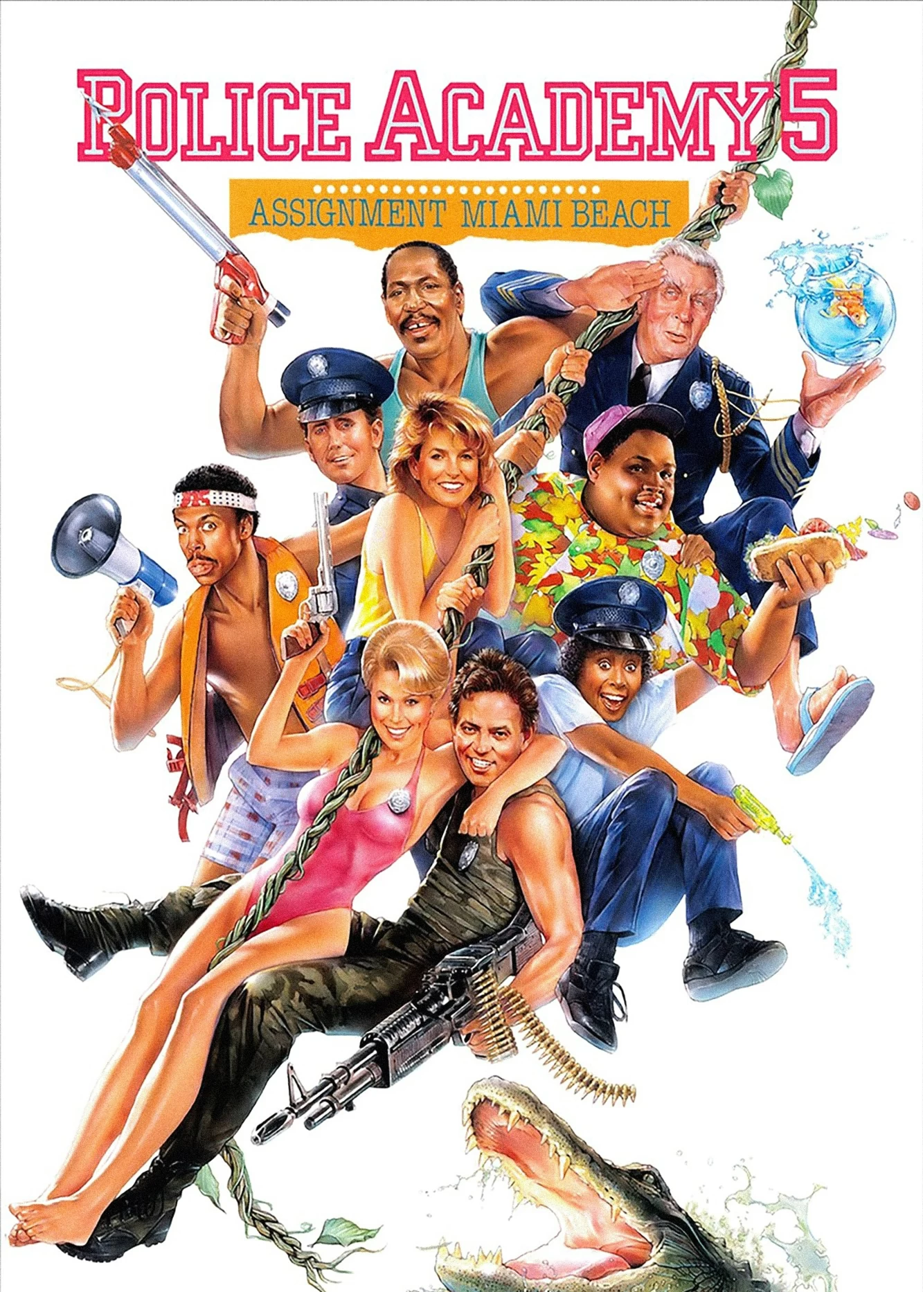 Xem phim Học Viện Cảnh Sát 5 - Police Academy 5: Assignment: Miami Beach (1988)