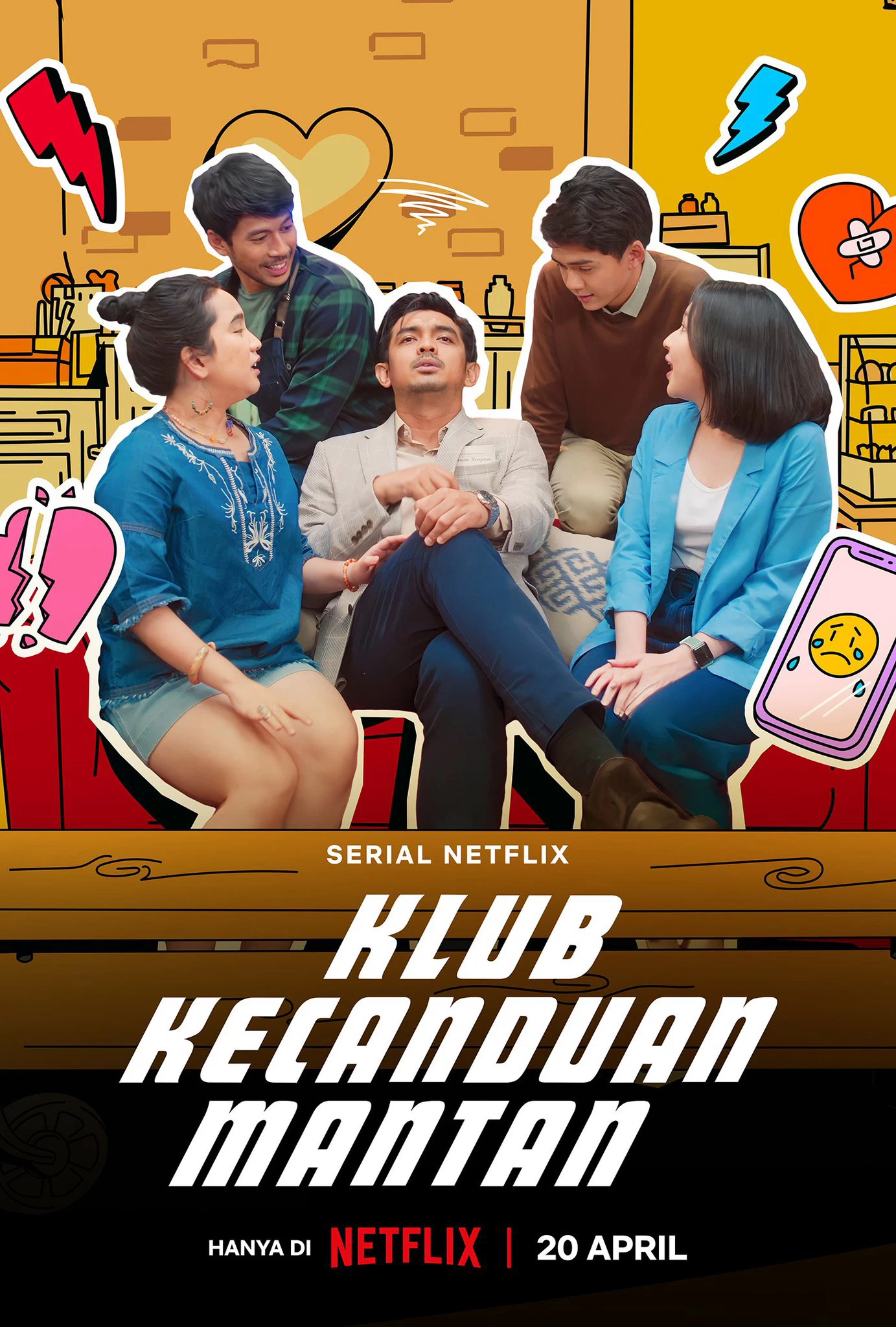 Xem phim Hội Nhớ Tình Cũ - Ex-Addicts Club (2023)