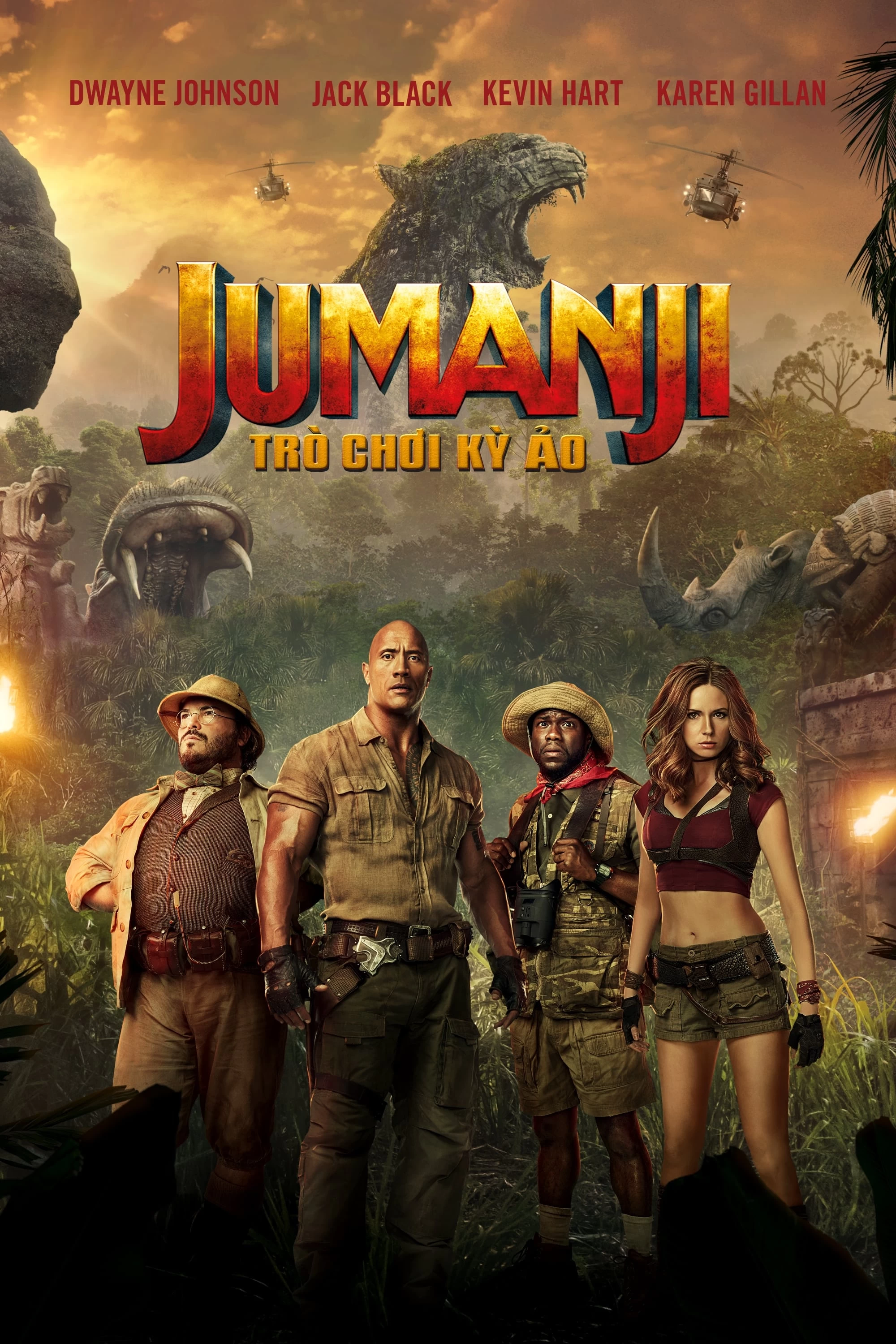 Xem phim Jumanji: Trò Chơi Kỳ Ảo - Jumanji: Welcome to the Jungle (2017)