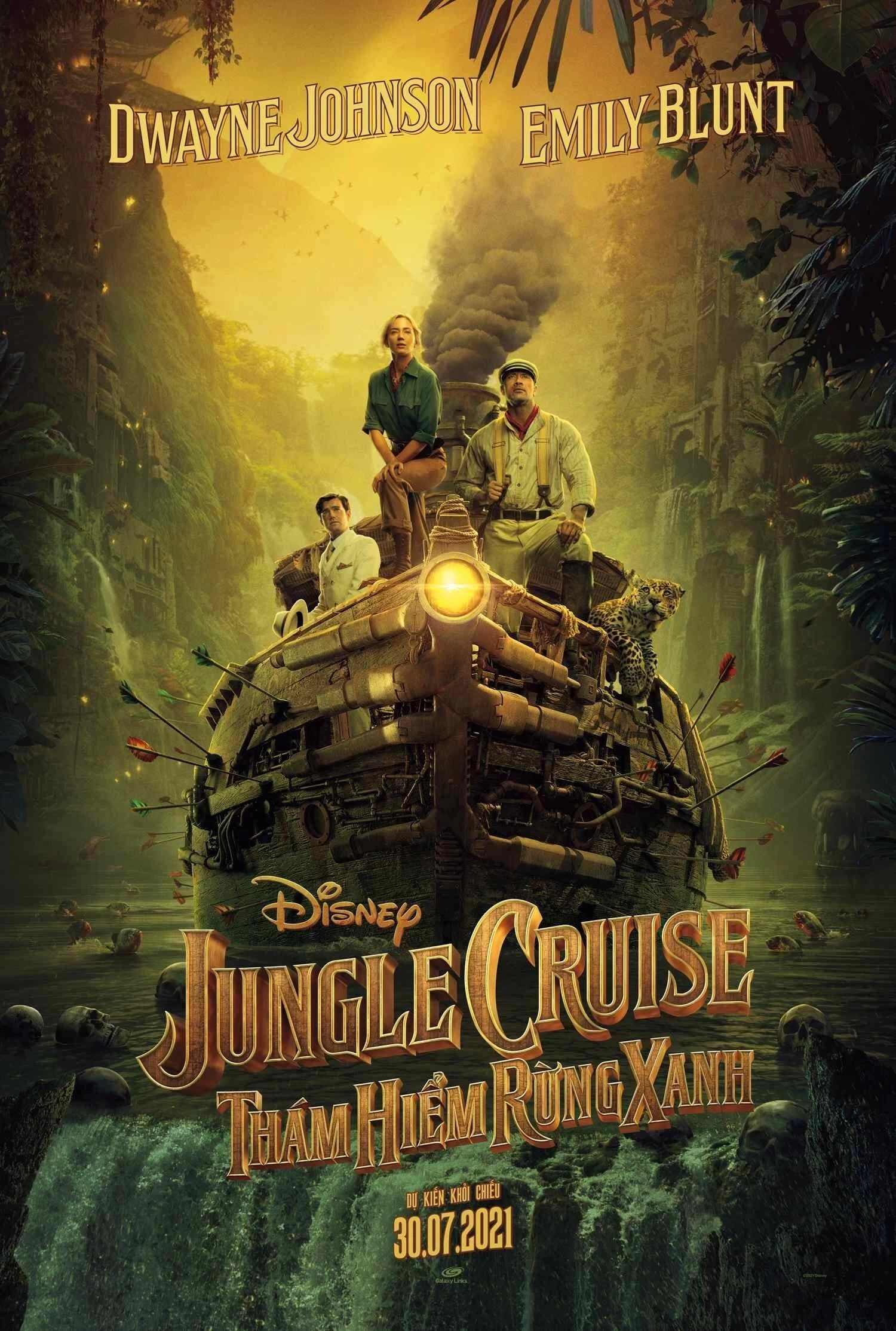 Xem phim Jungle Cruise: Thám Hiểm Rừng Xanh - Jungle Cruise (2021)