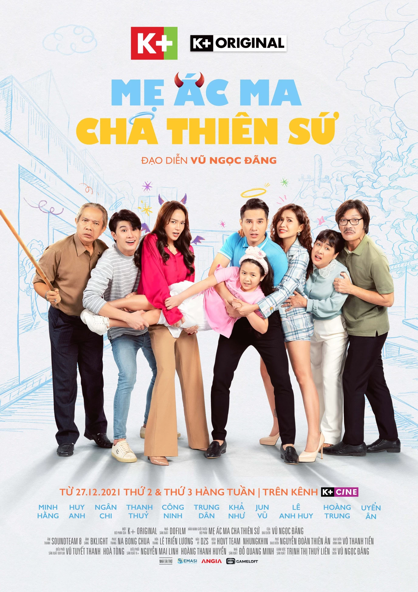 Xem phim Mẹ Ác Ma Cha Thiên Sứ - Mother Evil Father Angel (2021)