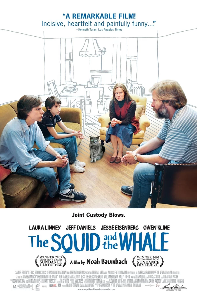 Xem phim Mồi Mực Và Cá Voi - The Squid And The Whale (2005)