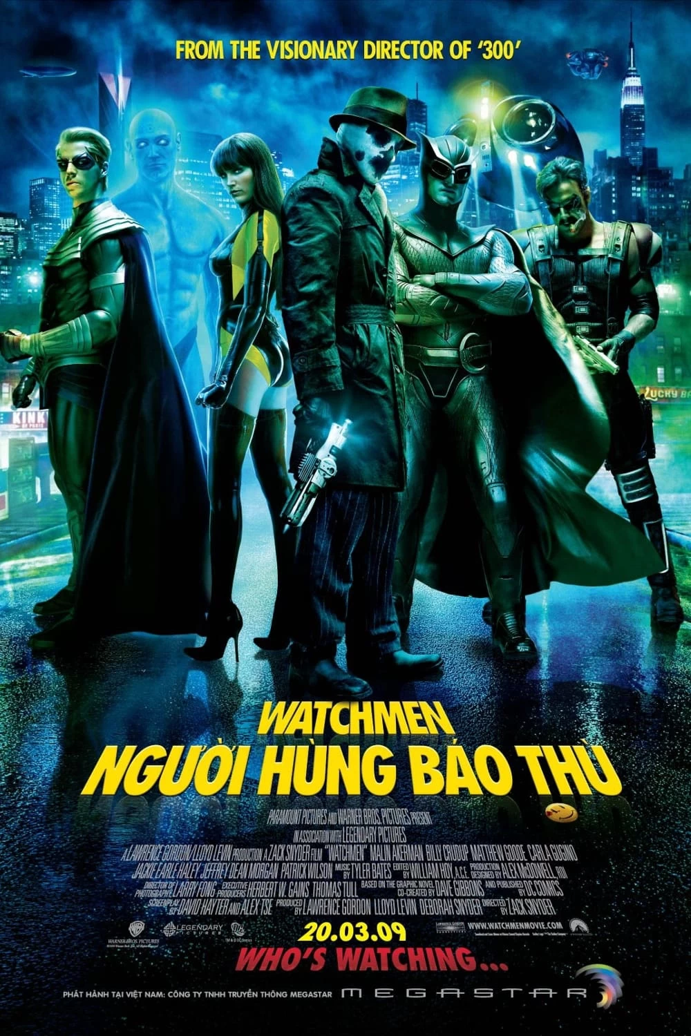 Xem phim Người Hùng Báo Thù - Watchmen (2009)