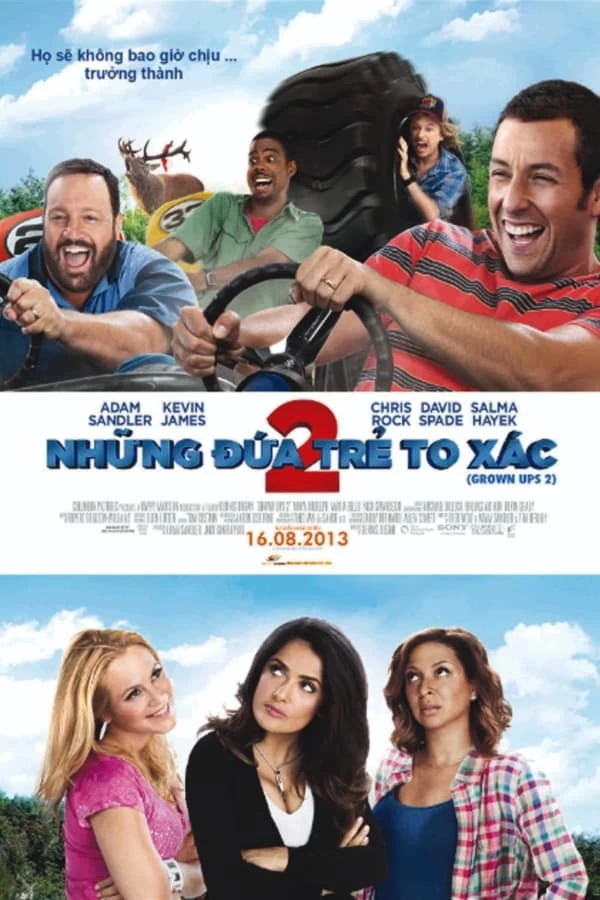 Xem phim Những Đứa Trẻ To Xác 2 - Grown Ups 2 (2013)