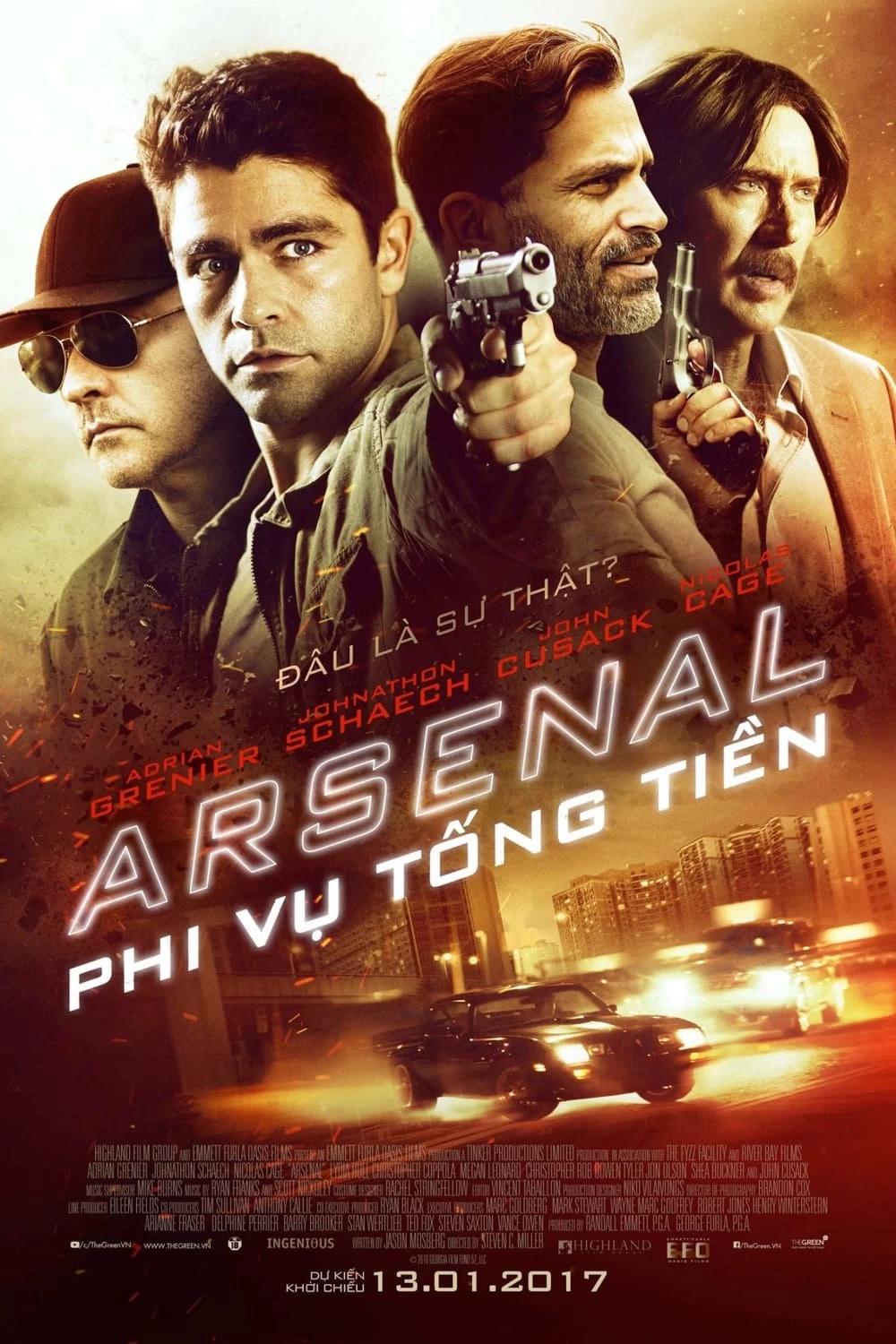 Xem phim Phi Vụ Tống Tiền - Arsenal (2017)