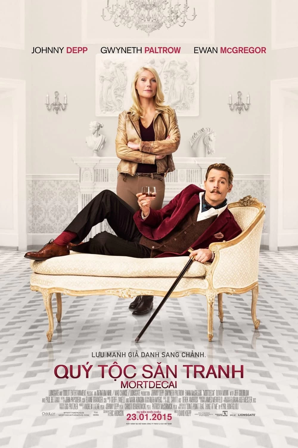 Xem phim Quý Tộc Săn Tranh - Mortdecai (2015)