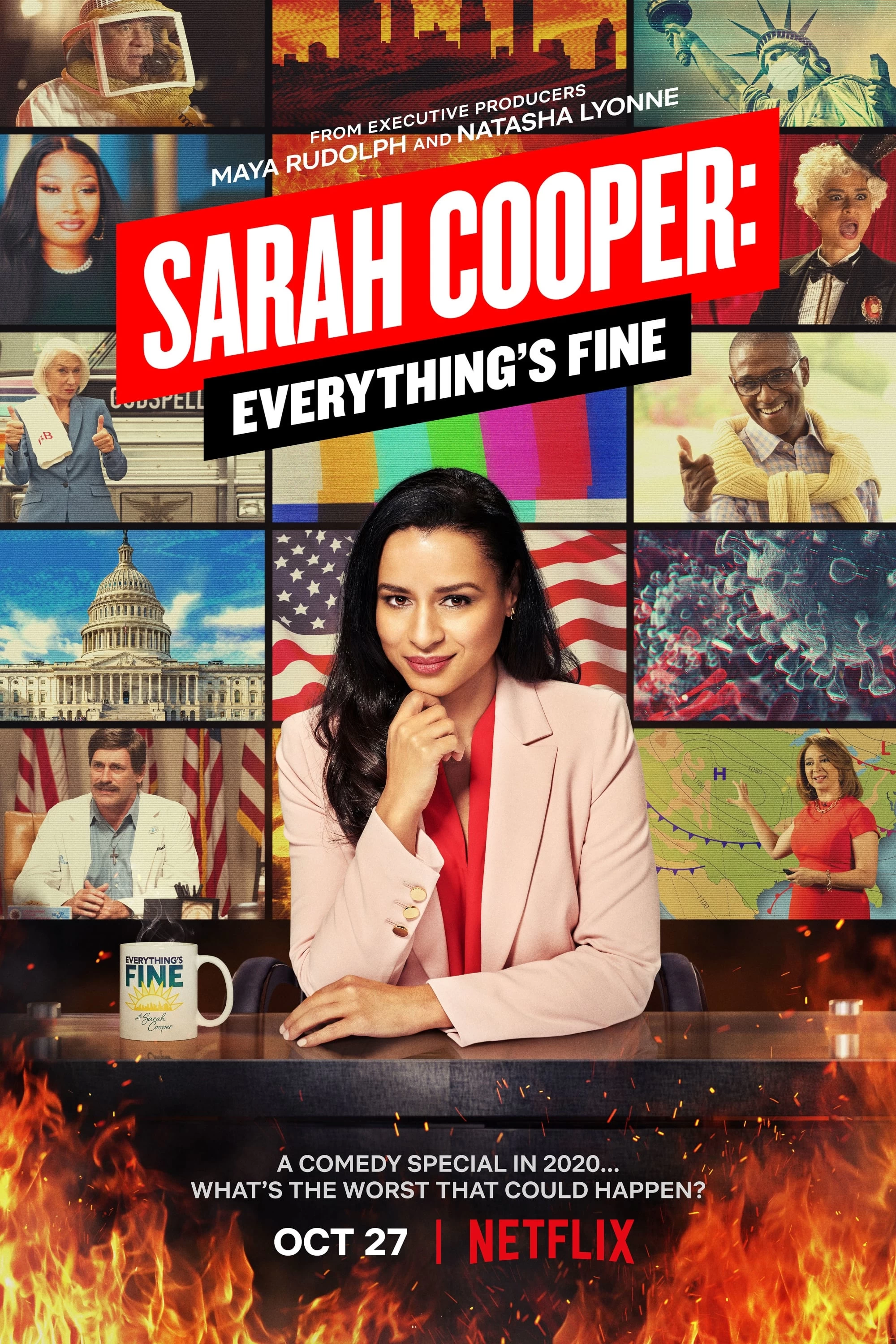 Xem phim Sarah Cooper: Mọi thứ đều ổn - Sarah Cooper: Everything's Fine (2020)