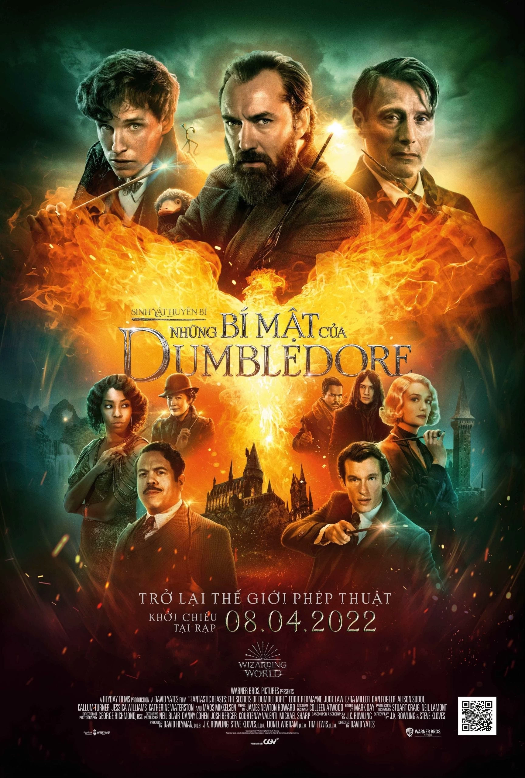 Xem phim Sinh Vật Huyền Bí: Những Bí Mật của Dumbledore - Fantastic Beasts: The Secrets of Dumbledore (2022)