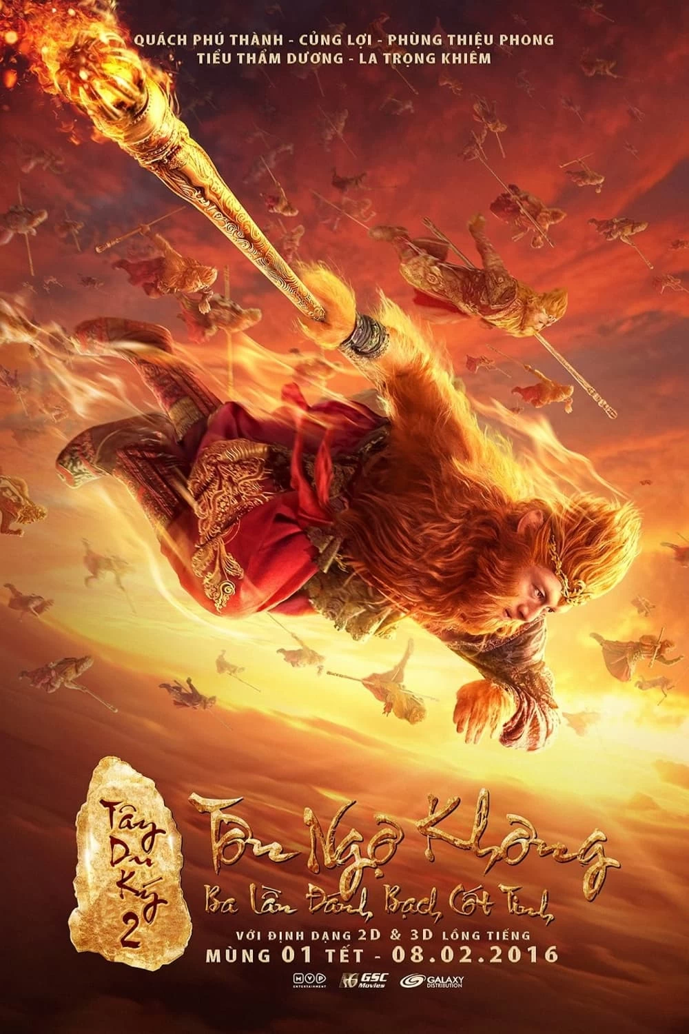 Xem phim Tây Du Ký: Tôn Ngộ Không Ba Lần Đánh Bạch Cốt Tinh - The Monkey King 2 (2016)