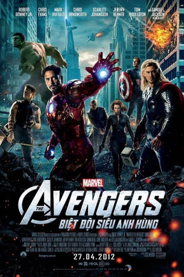 Xem phim The Avengers: Biệt Đội Siêu Anh Hùng - The Avengers (2012)