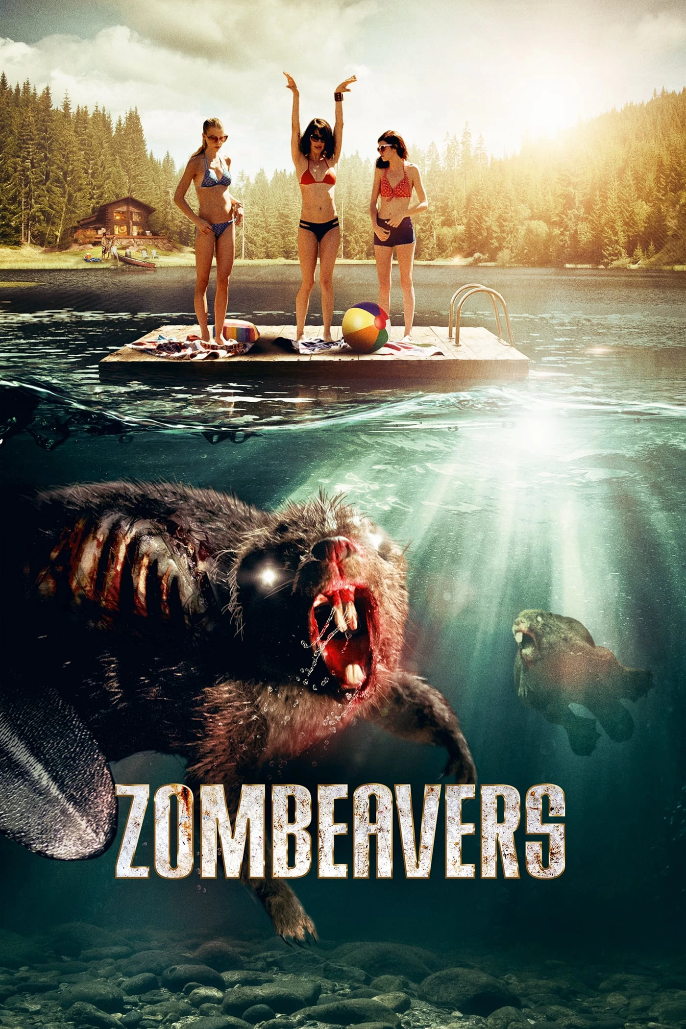 Xem phim Xác Sống Hải Ly - Zombeavers (2014)